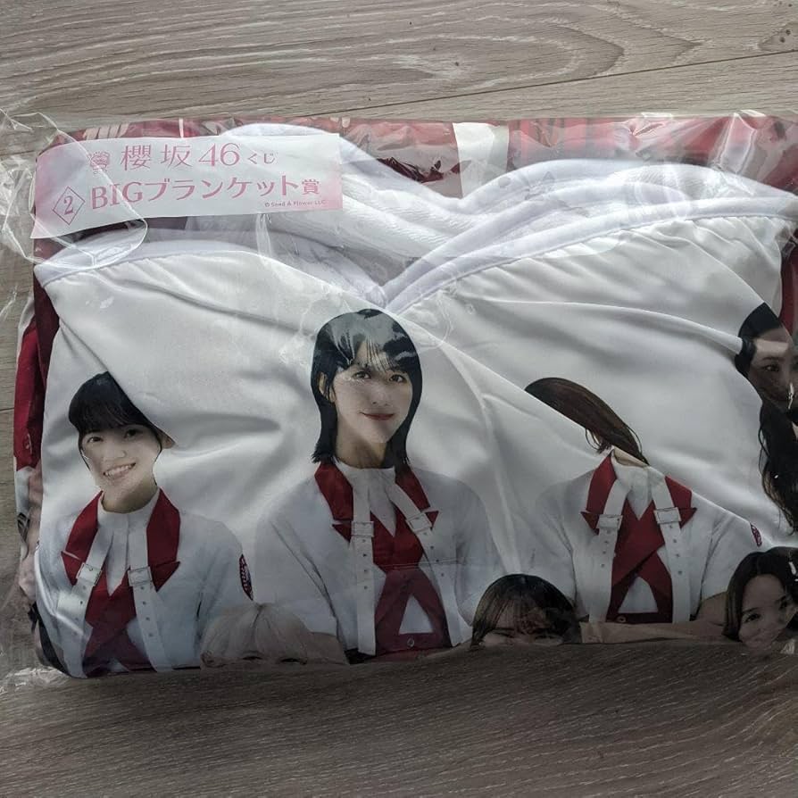 Amazon.co.jp: ☆櫻坂46☆ローソンくじ☆BIGブランケット : おもちゃ